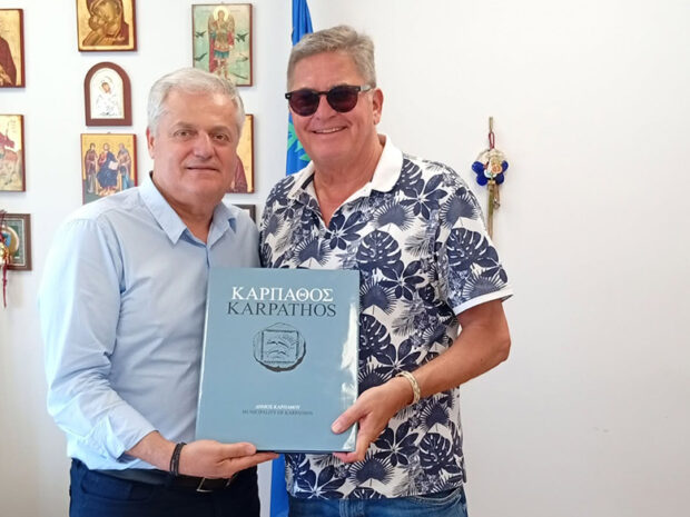 MAGNUS STAEHLER  ΔΗΜΑΡΧΟΣ ΚΑΡΠΑΘΟΥ