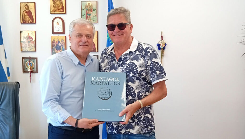 MAGNUS STAEHLER  ΔΗΜΑΡΧΟΣ ΚΑΡΠΑΘΟΥ