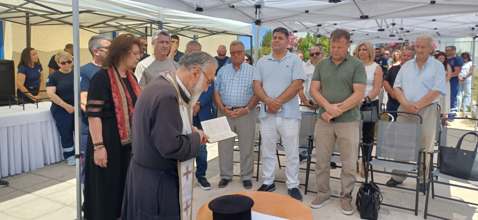 «Ελευθέριος Φερεντίνος»: Το ΕΚΑΒ Ρόδου τίμησε τον διασώστη που έπεσε στο καθήκον