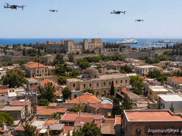 DRONES ΠΑΛΙΑ ΠΟΛΗ