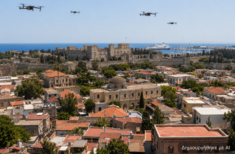 DRONES ΠΑΛΙΑ ΠΟΛΗ