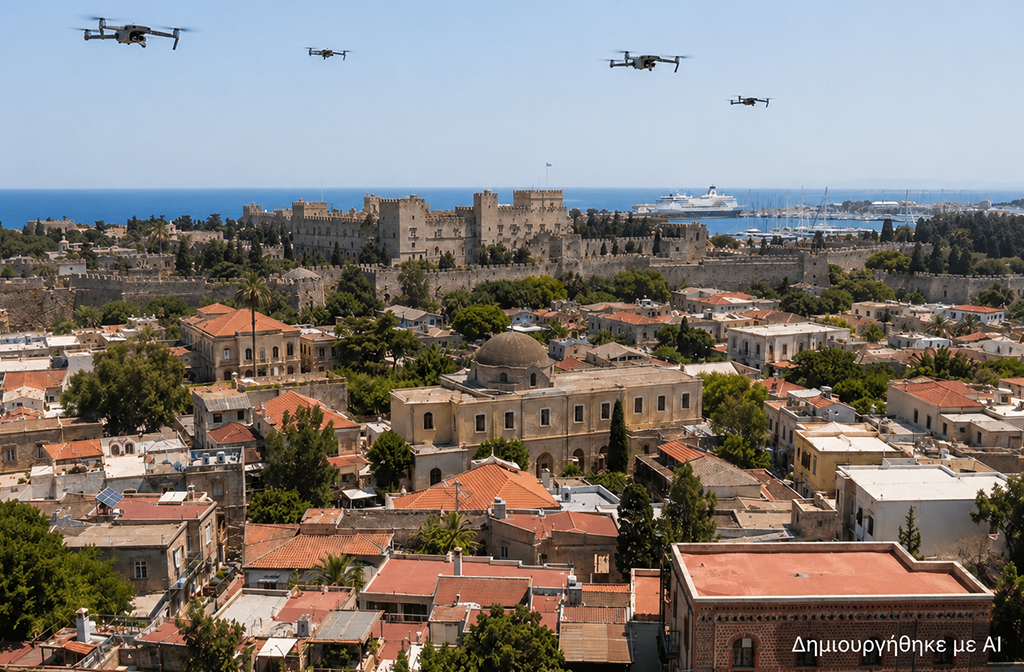 DRONES ΠΑΛΙΑ ΠΟΛΗ