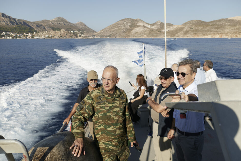 Η πρώτη επίσκεψη πρωθυπουργού στη Στρογγύλη