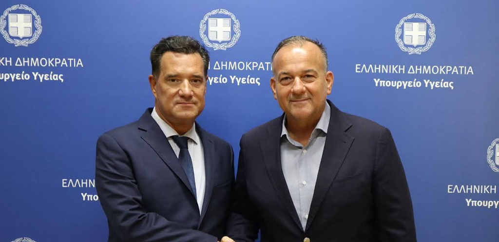 Η ενίσχυση των δομών Υγείας στο επίκεντρο της συνάντησης του Γιάννη Παππά με τον Άδωνι Γεωργιάδη