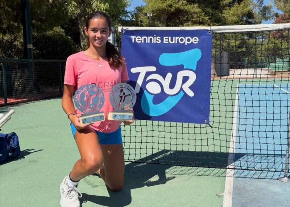 Chalkida Cup: Πρωτιά και στο μονό για την Ειρήνη Μπεκιάρη