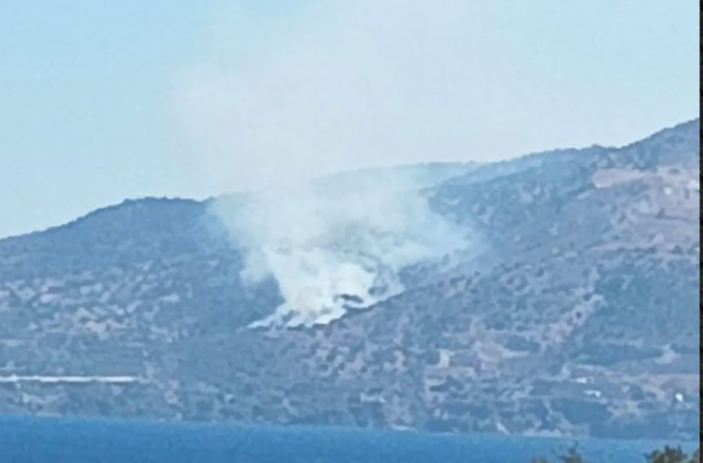 Οριοθετήθηκε η φωτιά στη Νίσυρο