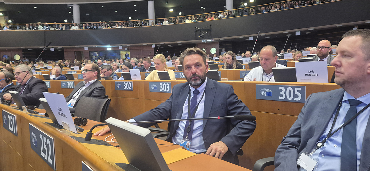 Στην 173η Σύνοδο Ολομέλειας της Ευρωπαϊκής Επιτροπής των Περιφερειών ο δήμαρχος Χάλκης