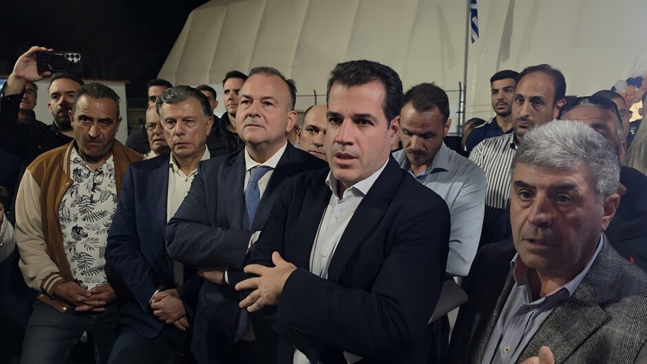Κως: Περίπου μισή ώρα διήρκεσε η συγκέντρωση διαμαρτυρίας των κατοίκων του Πυλίου με τον Υπουργό Θ.Πλεύρη