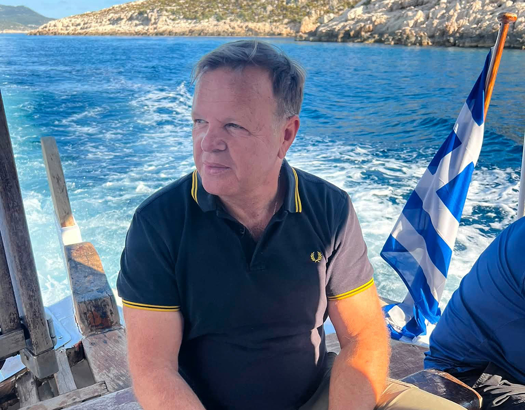 Σε Καστελλόριζο, Ρω και Στρογγύλη ο Χρήστος Ευστρατίου για αυτοψία στα έργα της Περιφέρειας Νοτίου Αιγαίου