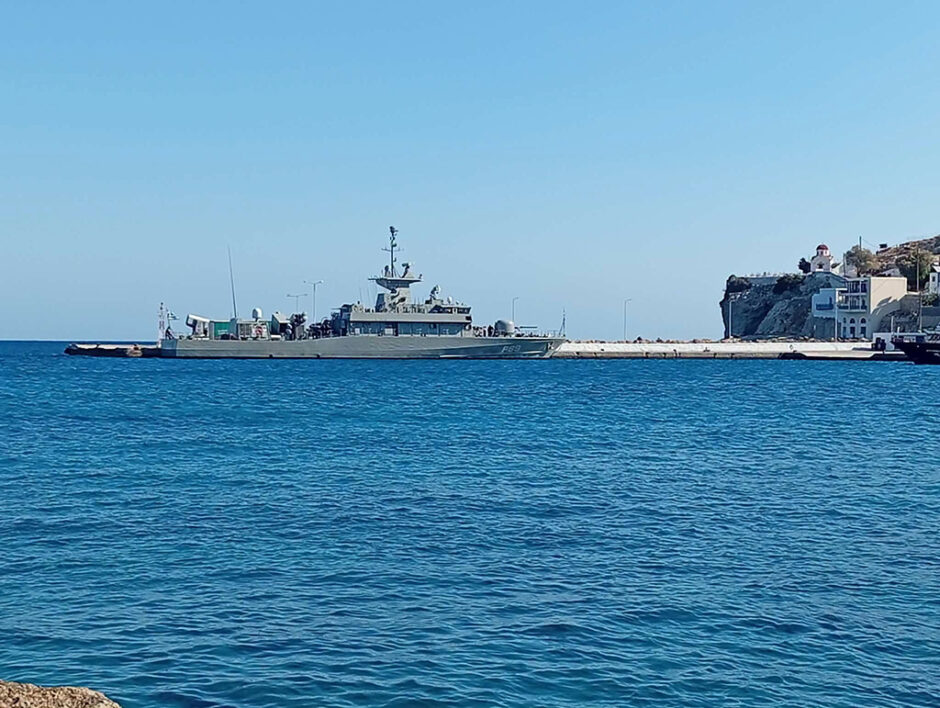 Η πυραυλάκατος ” Κρυσταλλίδης” στην Κάρπαθο