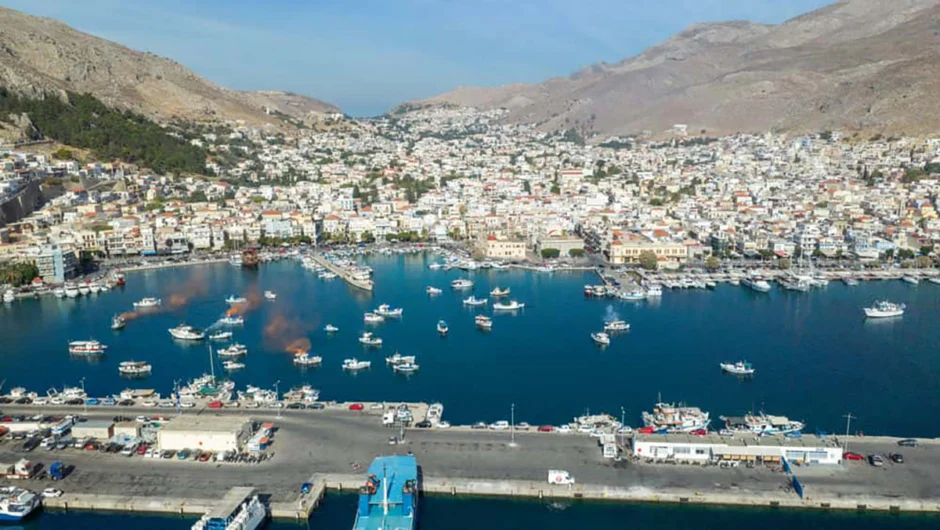 Δυναμικό “παρών” από τους παράκτιους αλιείς της Καλύμνου – Μεγάλη κινητοποίηση στο λιμάνι