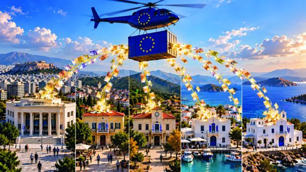 Με προϋπολογισμό 11 φορές μεγαλύτερο, η Ρόδος  καταγράφει σχεδόν τις ίδιες επιχορηγήσεις με την Πάτμο