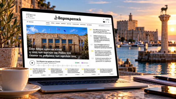 Η dimokratiki.gr είναι η πιο προηγμένη τεχνολογικά εφημερίδα της ελληνικής περιφέρειας