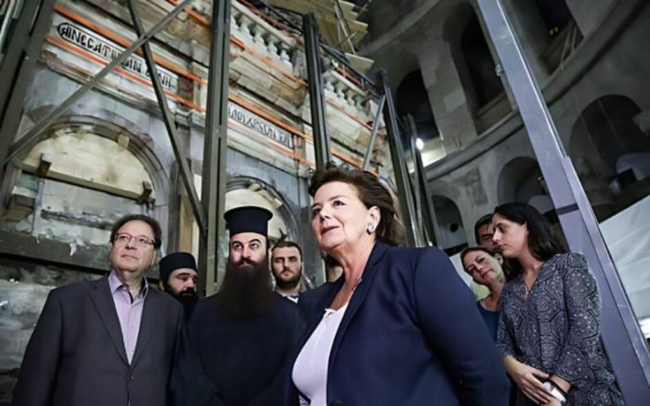 Αντωνία Μοροπούλου: «Ο Πανάγιος Τάφος είναι ζωντανός και συνομιλεί με όλη την ανθρωπότητα»
