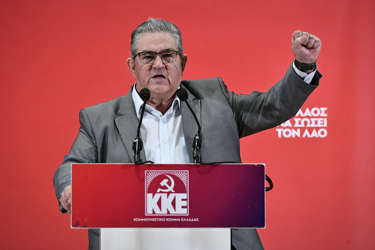 Μετά τον Μητσοτάκη και τον Ανδρουλάκη, στο Καστελλόριζο και ο Κουτσούμπας