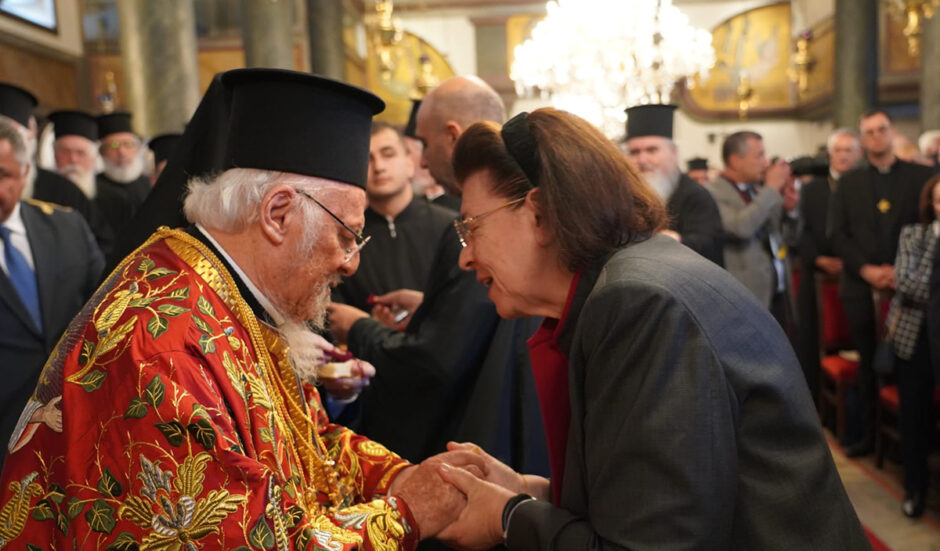 Λίνα Μενδώνη: Τριάντα πέντε χρόνια Πατριαρχίας κ.κ. Βαρθολομαίου, με διεθνές κύρος και ακτινοβολία