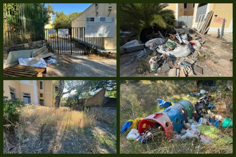Ροδιακή Έπαυλη: Εικόνες ντροπής και εγκατάλειψης το… «formal garden» του Βαγιανού – ΦΩΤΟΡΕΠΟΡΤΑΖ