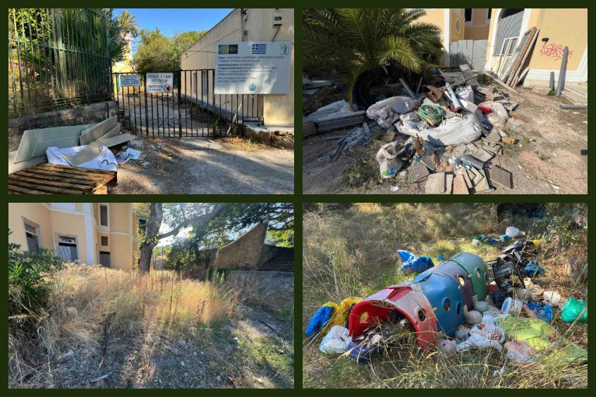 Ροδιακή Έπαυλη: Εικόνες ντροπής και εγκατάλειψης το… «formal garden» του Βαγιανού – ΦΩΤΟΡΕΠΟΡΤΑΖ
