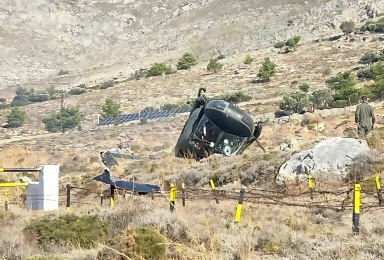 Βαριά προσγείωση στρατιωτικού ελικοπτέρου στην Κάλυμνο – Τι δήλωσε ο δήμαρχος