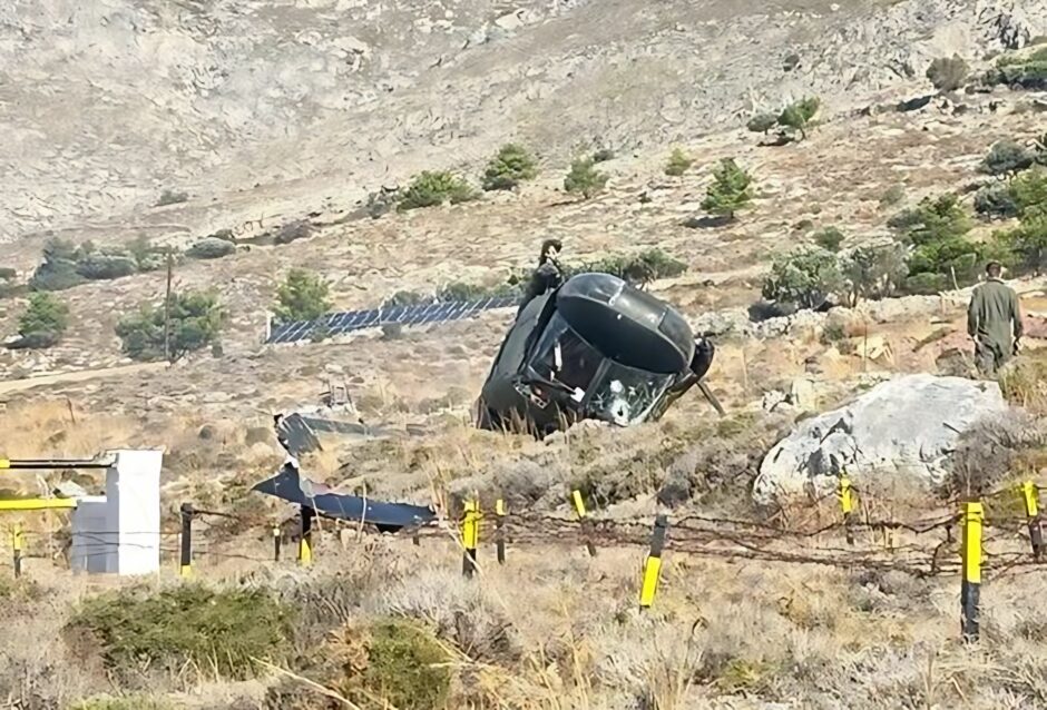 Βαριά προσγείωση στρατιωτικού ελικοπτέρου στην Κάλυμνο – Τι δήλωσε ο δήμαρχος